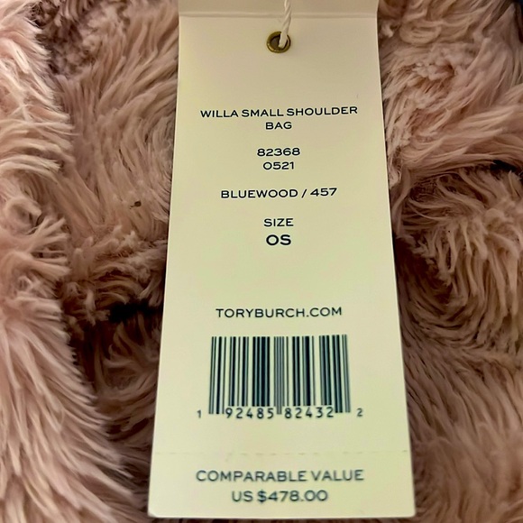 PRICE Drop!🌟 New Authentic Tory Burch Willa Small Shoulder Bag Elegant & Chic💙 - Picture 7 of 7